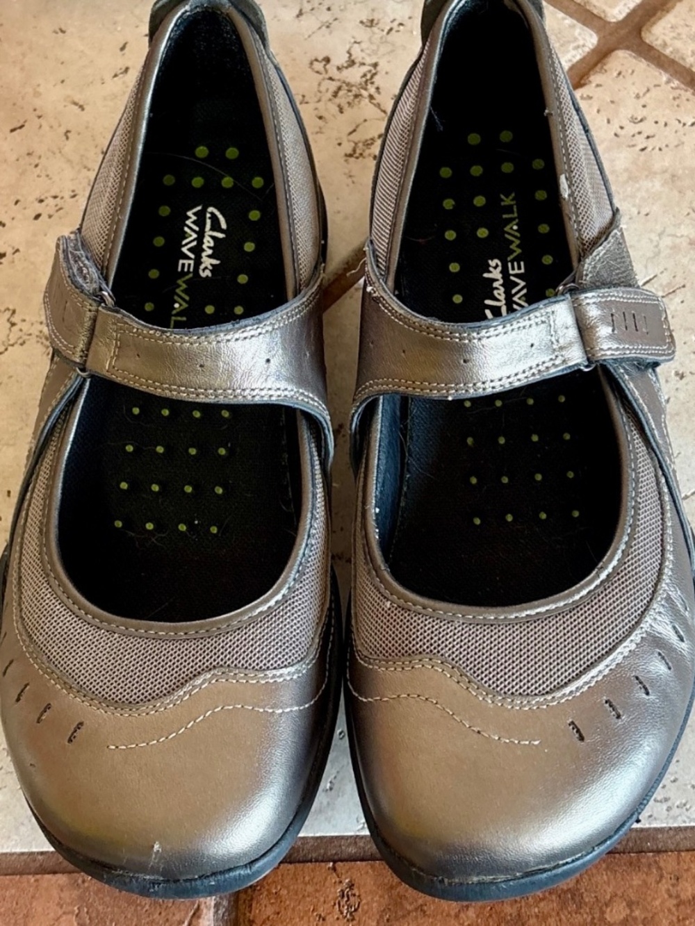 Clarks Wave Walk, Bronze, Size 8